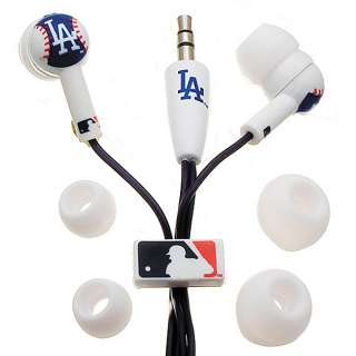 Nemo Digital MLB Baseball Los Angeles Dodgers Earbud Headphones 