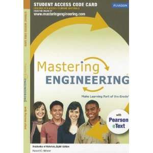  MasteringEngineering with Pearson eText    Standalone 