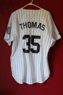 FRANK THOMAS autographed WHITE SOX jersey with COA from Score Board 