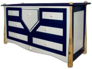   Baseball Dresser Kids Sports Themed Bedroom Furniture  