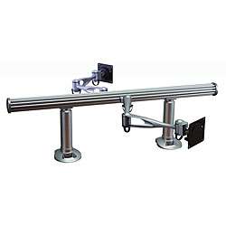   to Back Extra long Horizontal Dual Monitor Desk Mount  Overstock