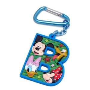  Mickey and Friends Letter B Laser Cut Keychain Office 
