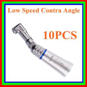 Dental Low Speed Handpiece E Type Latch Contra Angle  