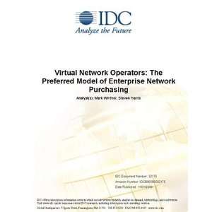 Virtual Network Operators The Preferred Model of Enterprise Network 
