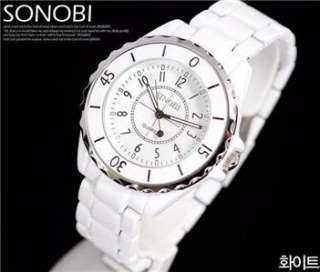 Ladies Luxury Sinobi Quartz Fashion Wrist Watch   White  