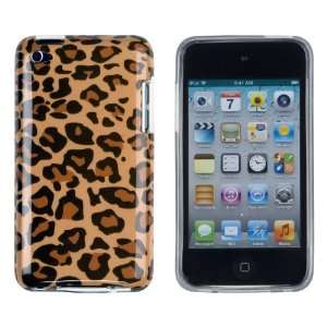  Leopard Print Flexible TPU Gel Case with Clear Sides for Apple 