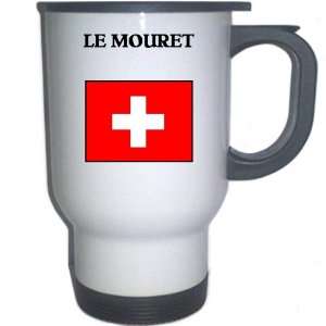 Switzerland   LE MOURET White Stainless Steel Mug