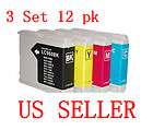 Combo  CIS + Refill ink for Brother printers LC57 LC51  