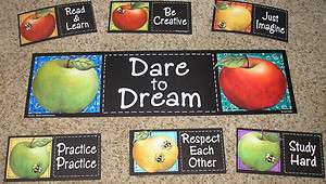 Teacher Resource: Susan Winget Dare to Dream Bulletin Board Set  