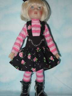   PINK ROSES 3 PIECE OUTFIT FOR KISH 12 BETHANY DOLLS LEEANN  