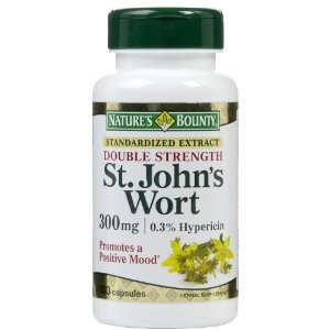  Natures Bounty St. Johns Wort 300 mg Caps Health 