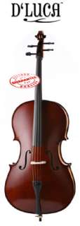 Luca Meister Student Cello~4/4~3/4~1/2~1/4~1/8~1/10 MC100 SIZES
