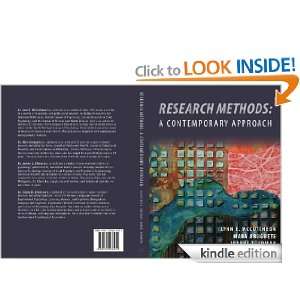 Research Methods A Contemporary Approach Shelia Kennison, Jeanne 