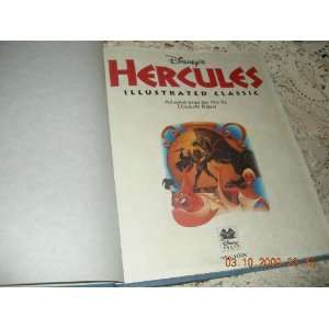  Disneys Hercules. Illustrated Classic Edition Books