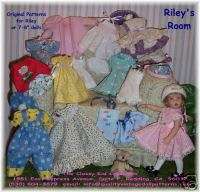 KISH RILEY Doll Clothes Patterns 24 Patterns  