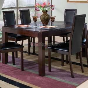   Morningside Dining Table with Glass Insert 101391 Furniture & Decor