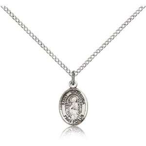Genuine IceCarats Designer Jewelry Gift Sterling Silver St. Christina 