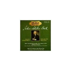  Cantatas 36 & 63 Volume 61 Bach, Helmuth Rilling Music
