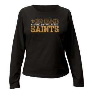 New Orleans Saints Womens Black Cant Stop Her Long 
