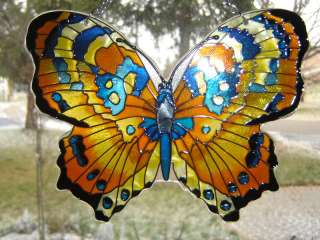 Joan Baker Designs   Butterfly Water Cut Suncatcher NEW  
