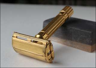   Gold Aristocrat double edge safety razor TTO DE user grade  