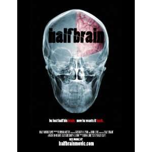  Half Brain Movie Poster (11 x 17 Inches   28cm x 44cm 