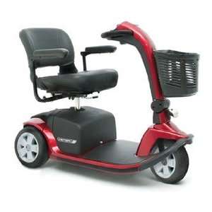  Victory 10 3 Wheel Scooter with Vinyl Black Seat: Health 