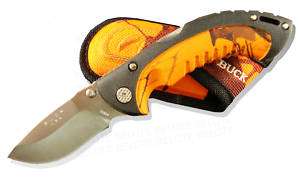 Buck Folding Omni Hunter 10 PT Orange Camo 396CMS9 NEW  