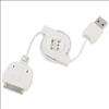 Usb+Wall+Car Charger Bundle for Apple Ipod Touch 3G 8GB  