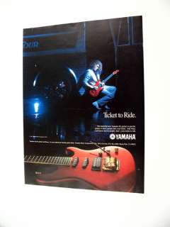 Yamaha SE 1212 SE1212 Guitar guitars 1987 print Ad  