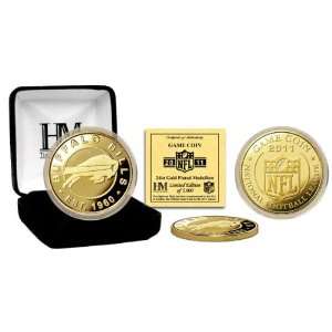  Buffalo Bills 24KT Gold Game Coin