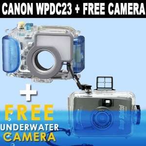  WP DC23 Waterproof Case for Canon Powershot SD770IS Digital Cameras 