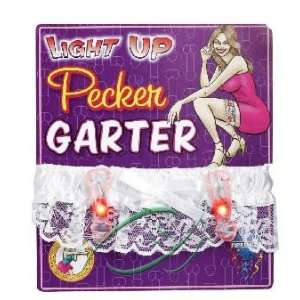   Bachelorette Light Up Pecker Garter, From PipeDream 