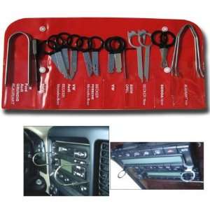  18pcs Mercedes BMW Audi Radio Removal Key Tool Set