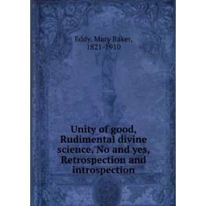  Unity of good, Mary Baker Eddy Books