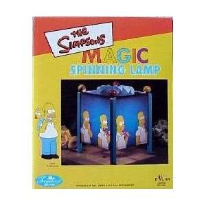  Simpsons Homer Simpson Donut Magic Spinning Lamp: Home 