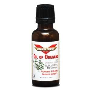  OIL OF OREGANO LEAF Ultra Drops 1 oz. by Vitamin Power 