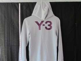 Yohji Yamamoto Sweatz Grey Hoodie, Size XS  
