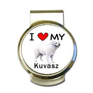  I Love My Kuvasz Money Clip