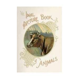  The Ideal Picture Book of Animals 12x18 Giclee on canvas 