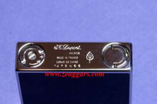 ST Dupont Black Lacquer Palladium Cigar Lighter #16296  