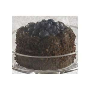  2.5 Dark Chocolate Cake w/Blueberry Topping (Faux 