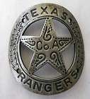 Texas Ranger CoA Peacemaker brass gun butt grip tag #144T