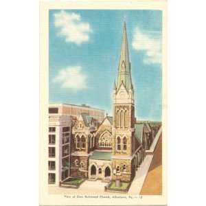   Postcard Zion Reformed Church Allentown Pennsylvania 