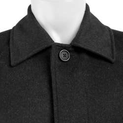 Kenneth Cole New York Mens Wool/ Cashmere Overcoat  