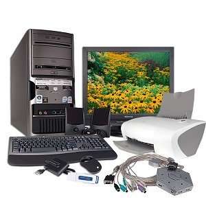  Gateway Core 2 Duo 1.86GHz PC Kit with 20 Inch LCD Lexmark 