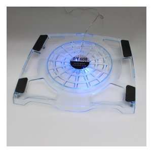   Pad With Blue LED Light For 10 15 Inch Laptop/Notebook: Electronics