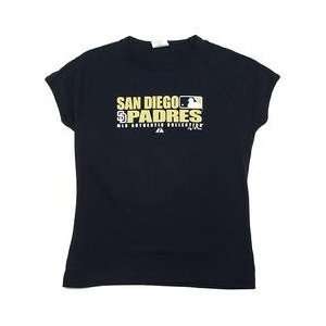  San Diego Padres Womens Team Pride T Shirt by Majestic 