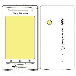   Plus Screen Protector (Sony Ericsson W8): Cell Phones & Accessories