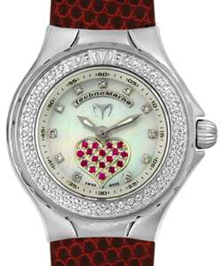 Technomarine Womens Diamond Ruby Watch  